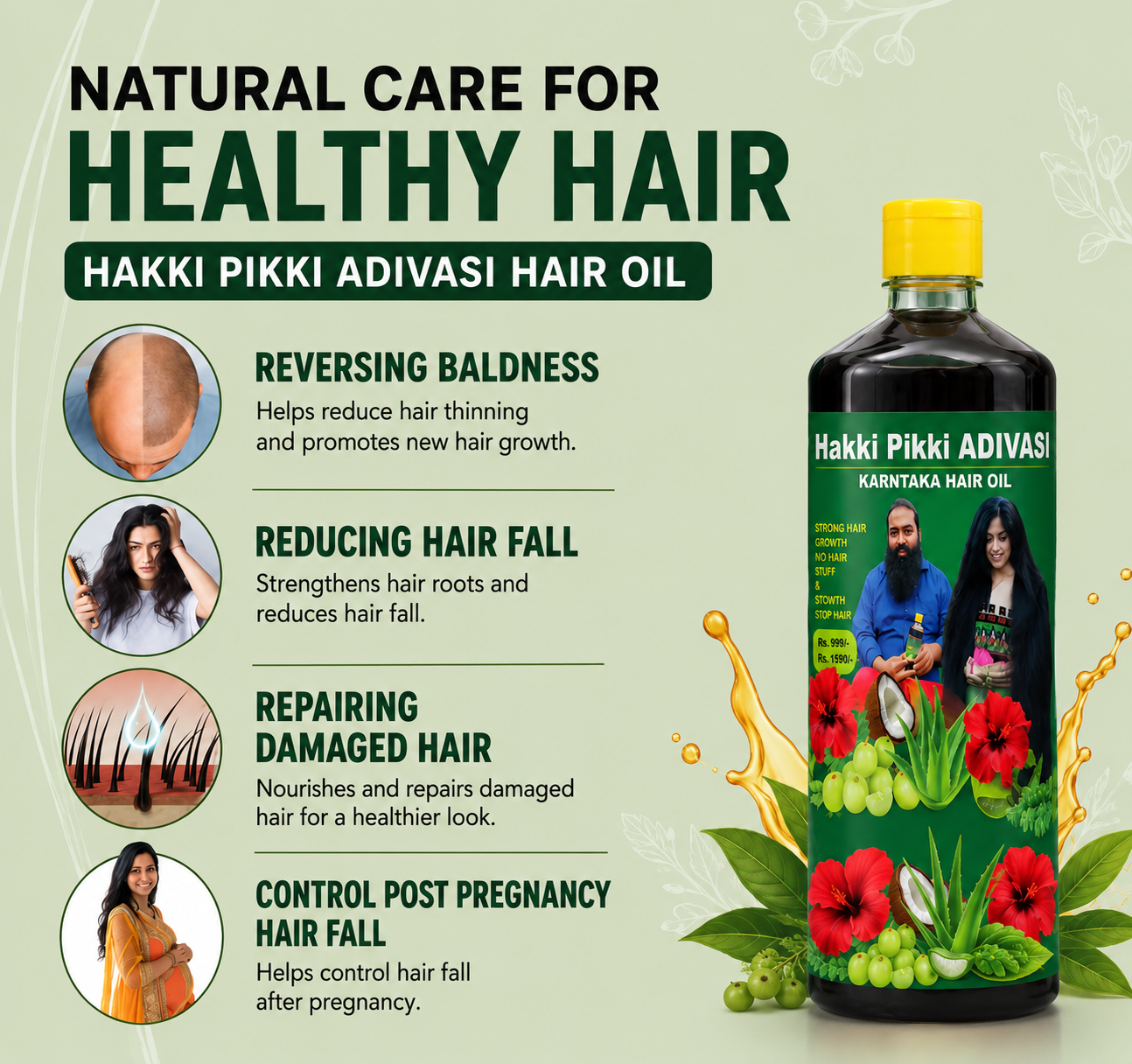 Adivasi Herbal Hair Oil